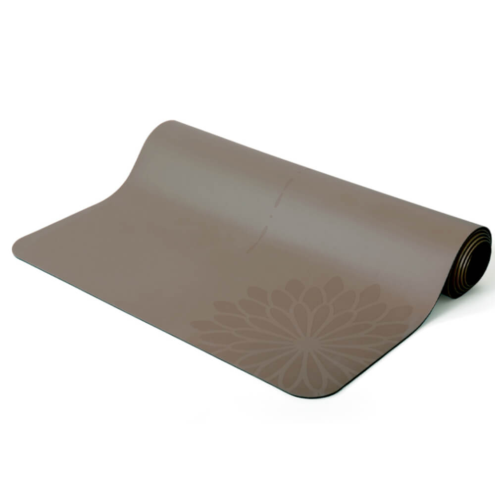 เสื่อโยคะ EASYOGA รุ่น BREATHIN' SPACE PRO MAT สีน้ำตาลอ่อน_1